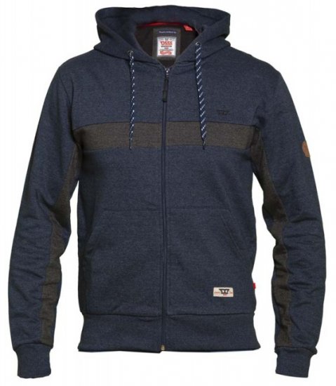 D555 Louisiana Hoodie Navy - Sweatshirts & hoodies - Sweatshirt & Camisolas com Capuz tamanhos grandes