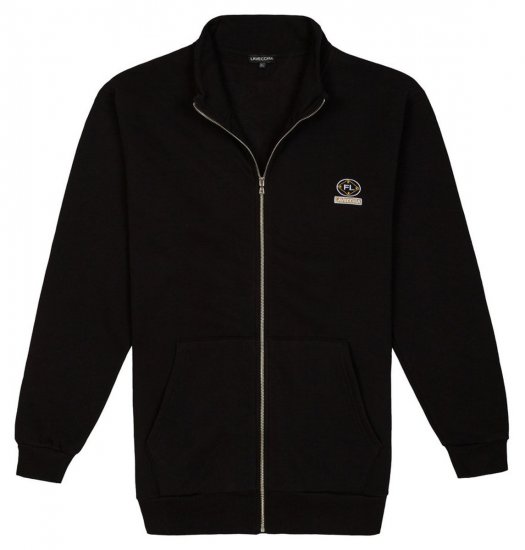 Lavecchia 2027 Sweatshirt com fecho Preto - Sweatshirts & hoodies - Sweatshirt & Camisolas com Capuz tamanhos grandes