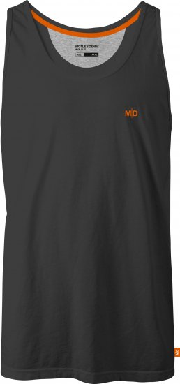 Motley Denim Madrid Tank top Charcoal - T-shirts - T-shirts Homem Tamanhos Grandes