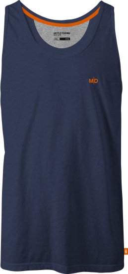 Motley Denim Madrid Tank top Dark Indigo - T-shirts - T-shirts Homem Tamanhos Grandes