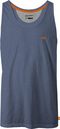 Motley Denim Madrid Tank top Light Indigo - T-shirts - T-shirts Homem Tamanhos Grandes