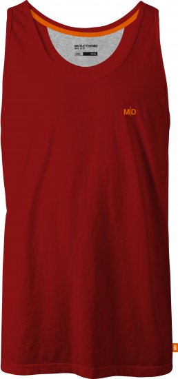 Motley Denim Madrid Tank top Red - T-shirts - T-shirts Homem Tamanhos Grandes