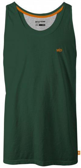 Motley Denim Madrid Tank top Racing Green - T-shirts - T-shirts Homem Tamanhos Grandes