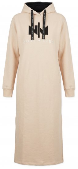 Nora Mikken MARI Maxi Hoodie Dress Light Pink - Sweatshirt & camisolas com capuz - 