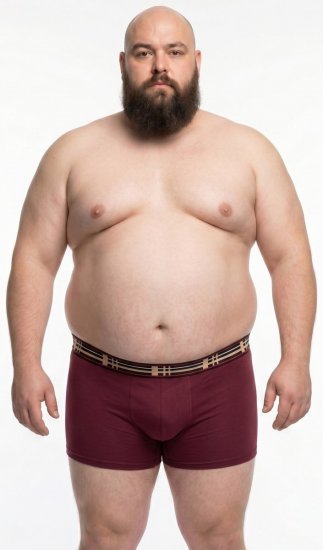 20 Nodi 979 Boxers pack de 3 Bordô/Cinzento/Azul-marinho - Boxers - Boxers Homem Tamanhos Grandes