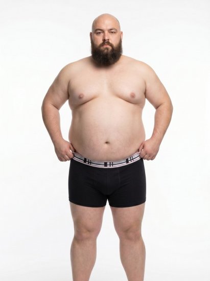 20 Nodi 979 Boxers pack de 3 Bordô/Cinzento/Azul-marinho - Boxers - Boxers Homem Tamanhos Grandes