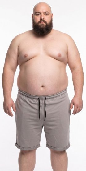 20 Nodi Bora Calções de fato de treino Cinzento - Calças & calções de fato de treino - Calças de Fato de Treino Tamanhos Grandes 