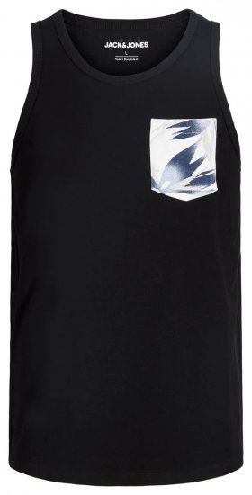 Jack & Jones Honolulu Pocket Tanktop Black - T-shirts - T-shirts Homem Tamanhos Grandes