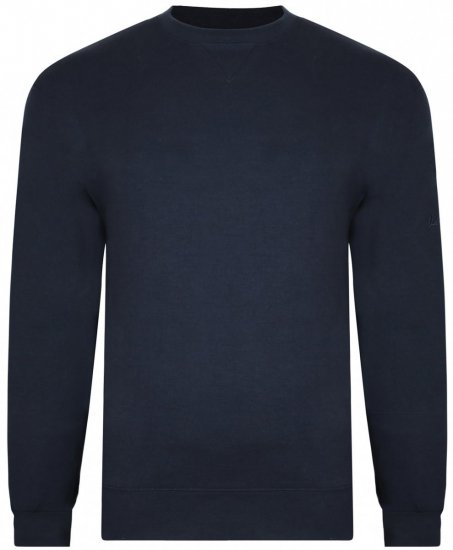 Kam Jeans 502 Sweatshirt Azul-marinho TALL - ROUPAS DE HOMEM MT-6XLT - Tamanhos-Tall Homem
