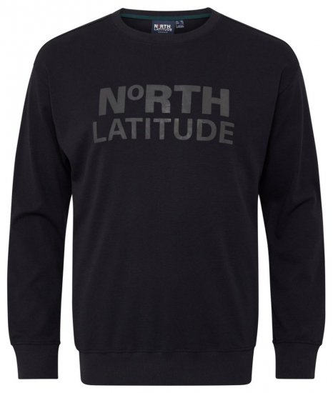North Latitude 53123 Sweatshirt com logótipo Preto - Sweatshirts & hoodies - Sweatshirt & Camisolas com Capuz tamanhos grandes