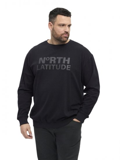 North Latitude 53123 Sweatshirt com logótipo Preto - Sweatshirts & hoodies - Sweatshirt & Camisolas com Capuz tamanhos grandes