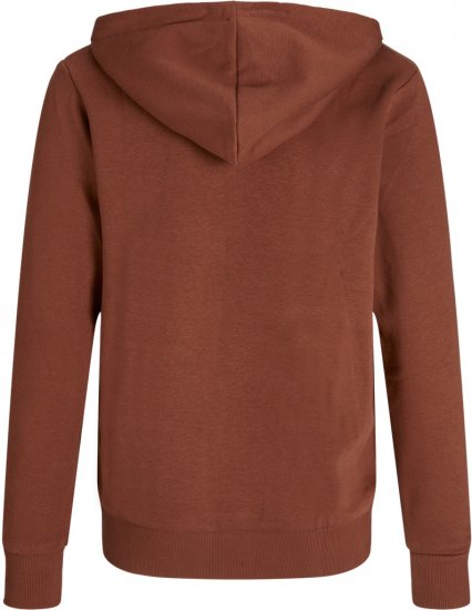 Jack & Jones CALEB Hoodie Red - Sweatshirts & hoodies - Sweatshirt & Camisolas com Capuz tamanhos grandes