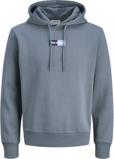Jack & Jones Pan Hoodie Grey - Sweatshirts & hoodies - Sweatshirt & Camisolas com Capuz tamanhos grandes