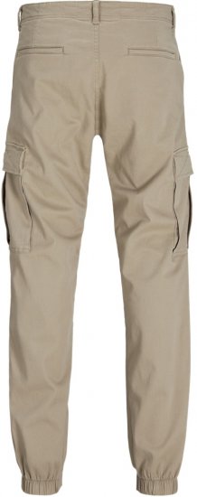 Jack & Jones Jonnie Cuffed Cargo Pants Beige - Jeans & calças - Jeans & Calças Tamanhos Grandes Homem