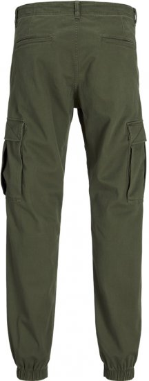 Jack & Jones Jonnie Cuffed Cargo Pants Green - Jeans & calças - Jeans & Calças Tamanhos Grandes Homem