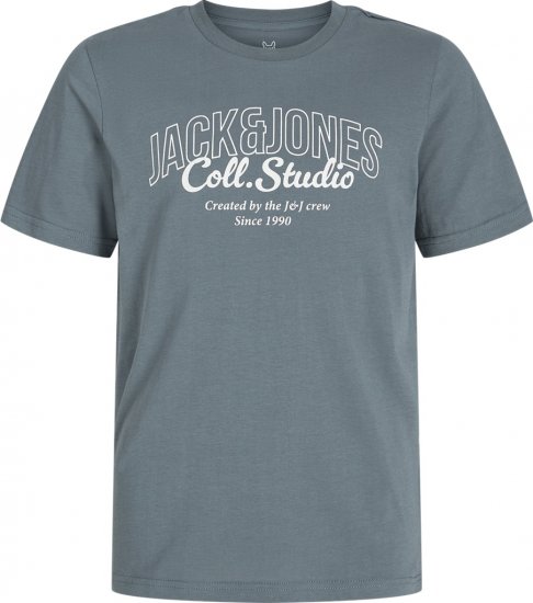 Jack & Jones Makoto T-shirt Grey - T-shirts - T-shirts Homem Tamanhos Grandes