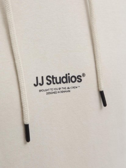 Jack & Jones Soho Hoodie Grey - Sweatshirts & hoodies - Sweatshirt & Camisolas com Capuz tamanhos grandes