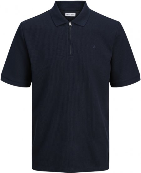 Jack & Jones Austin Polo Short Sleeve T-Shirt Blue - Pólos - Pólos Tamanhos Grandes Homem