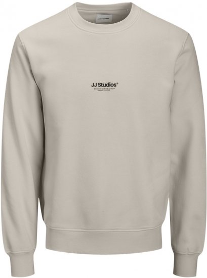 Jack & Jones Soho Sweatshirt Grey - Sweatshirts & hoodies - Sweatshirt & Camisolas com Capuz tamanhos grandes