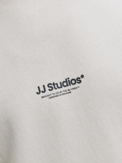 Jack & Jones Soho Sweatshirt Grey - Sweatshirts & hoodies - Sweatshirt & Camisolas com Capuz tamanhos grandes