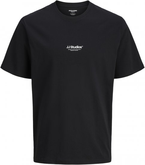 Jack & Jones Soho T-Shirt Black - T-shirts - T-shirts Homem Tamanhos Grandes