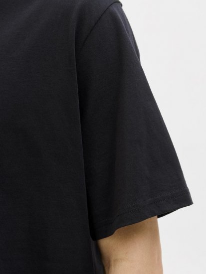 Jack & Jones Soho T-Shirt Black - T-shirts - T-shirts Homem Tamanhos Grandes