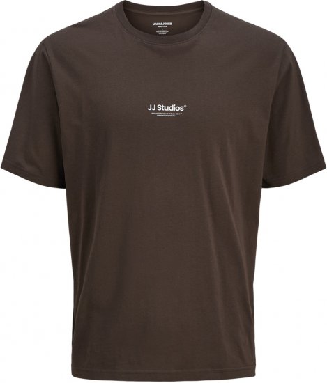 Jack & Jones Soho T-Shirt Brown - T-shirts - T-shirts Homem Tamanhos Grandes