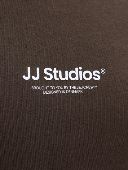 Jack & Jones Soho T-Shirt Brown - T-shirts - T-shirts Homem Tamanhos Grandes