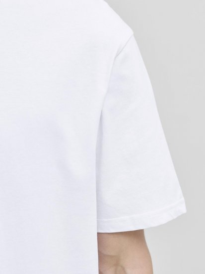 Jack & Jones Soho T-Shirt White - T-shirts - T-shirts Homem Tamanhos Grandes