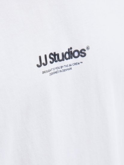 Jack & Jones Soho T-Shirt White - T-shirts - T-shirts Homem Tamanhos Grandes