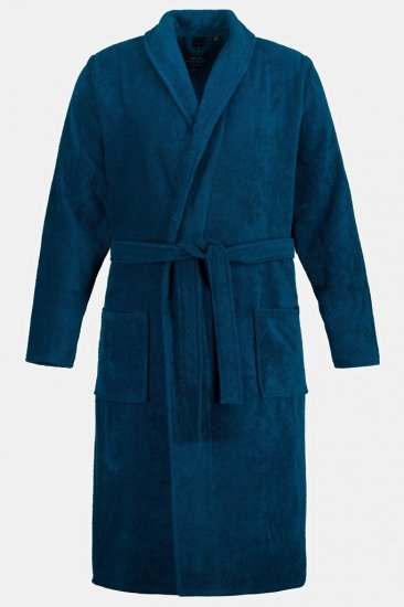 JP1880 Bathrobe Terry Navy - Roupões & toalhas de banho - Roupões masculino tamanhos grandes