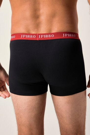 JP1880 FLEXNAMIC OEKO-TEX Boxer Shorts 2-Pack Black - Roupa Interior & natação - Roupa interior Homem Tamanhos Grandes