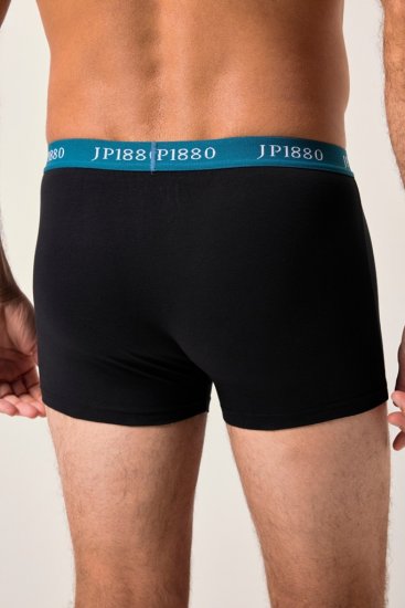JP1880 FLEXNAMIC OEKO-TEX Boxer Shorts 2-Pack Black - Roupa Interior & natação - Roupa interior Homem Tamanhos Grandes
