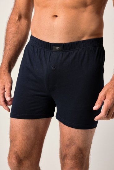 JP1880 OEKO-TEX Boxer Shorts Jersey 2-Pack Navy - Roupa Interior & Natação - Roupa interior Homem Tamanhos Grandes