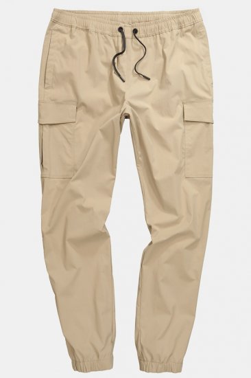 JAY-PI Cargo Pants Ribstop FLEXNAMIC® Beige - Jeans & calças - Jeans & Calças Tamanhos Grandes Homem