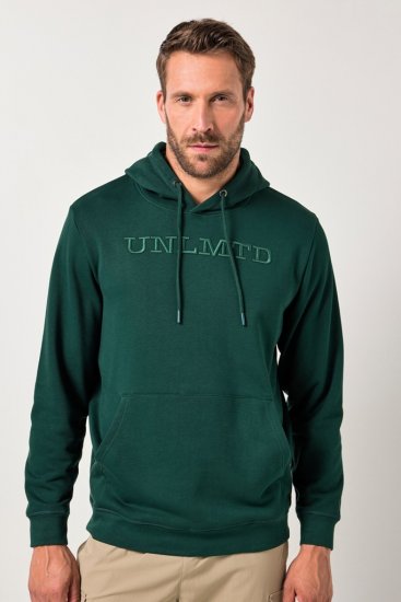 JAY-PI Hoodie UNLMTD Green - Sweatshirts & hoodies - Sweatshirt & Camisolas com Capuz tamanhos grandes
