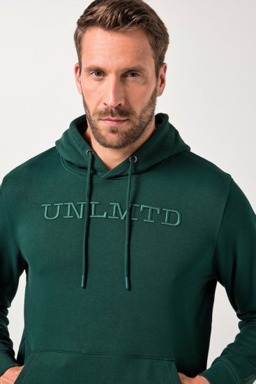 JAY-PI Hoodie UNLMTD Green - Sweatshirts & hoodies - Sweatshirt & Camisolas com Capuz tamanhos grandes