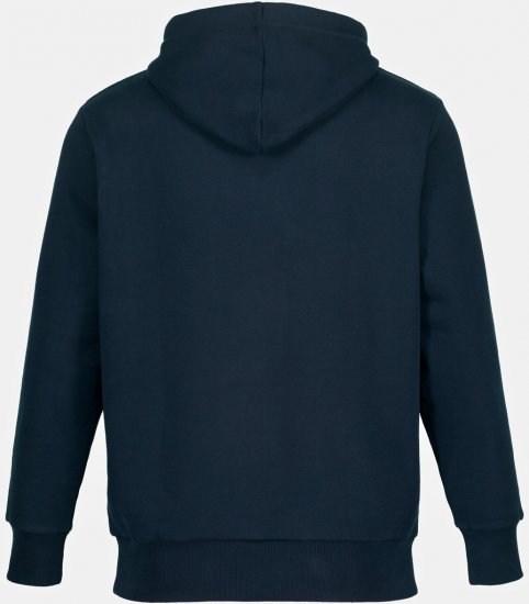 JAY-PI Hoodie with Soft Brushed Interior Navy - Sweatshirts & hoodies - Sweatshirt & Camisolas com Capuz tamanhos grandes