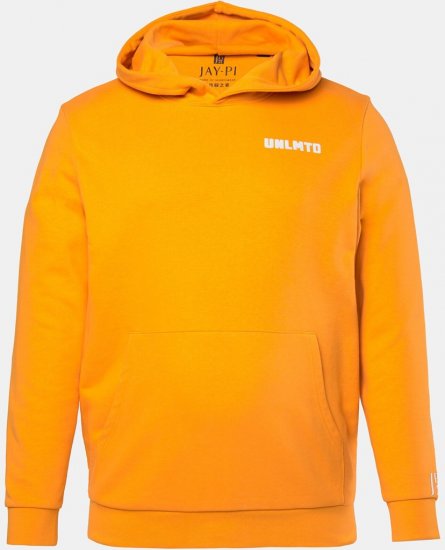JAY-PI Hoodie UNLMTD Orange - Sweatshirts & hoodies - Sweatshirt & Camisolas com Capuz tamanhos grandes