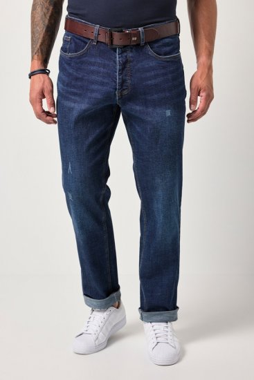 JP1880 FLEXNAMIC Jeans Tapered Loose Fit Dark Denim Blue - Jeans & calças - Jeans & Calças Tamanhos Grandes Homem