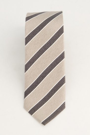 JP1880 Silk Tie Extra Long with Stripes - Acessórios - 