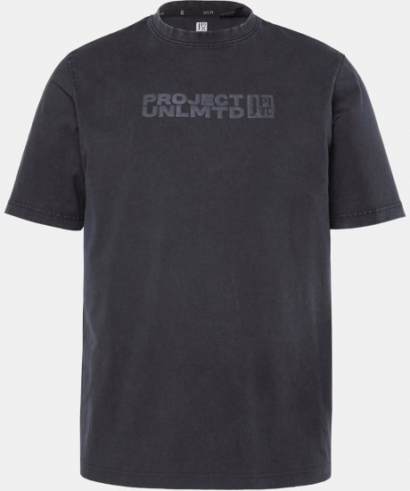 JAY-PI Flexnamic Vintage T-Shirt Black - T-shirts - T-shirts Homem Tamanhos Grandes