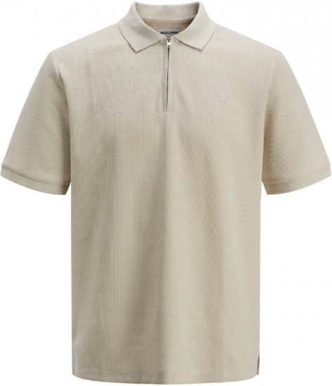 Jack & Jones Austin Polo Short Sleeve Grey - Pólos - Pólos Tamanhos Grandes Homem