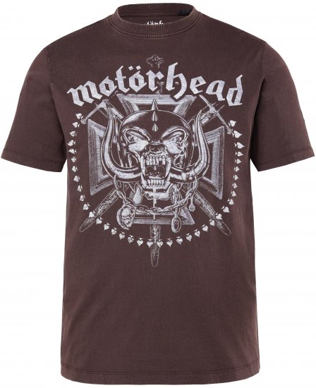 JP1880 Motörhead Soft Jersey Vintage T-Shirt Brown - T-shirts de bandas - 