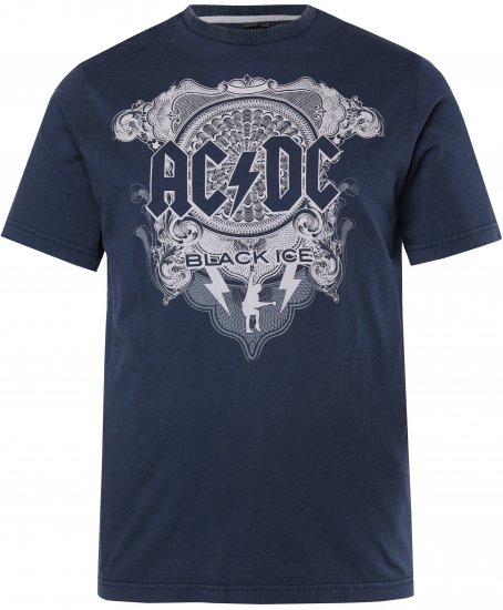 JP1880 AC/DC Black Ice T-Shirt Navy - T-shirts de bandas - 