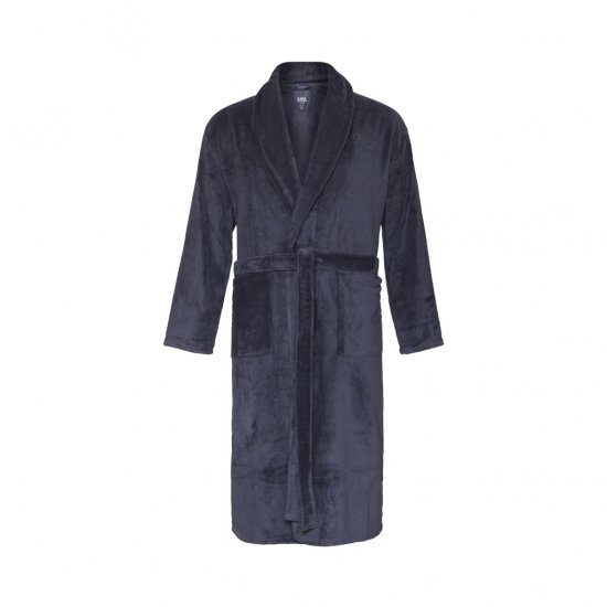 North Latitude Bathrobe Navy Blue - Roupões & toalhas de banho - Roupões masculino tamanhos grandes
