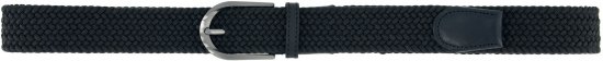 Ulla Popken Elastic Belt Black - Cintos de mulher - 