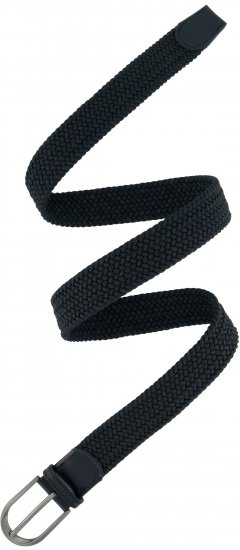 Ulla Popken Elastic Belt Black - Cintos de mulher - 