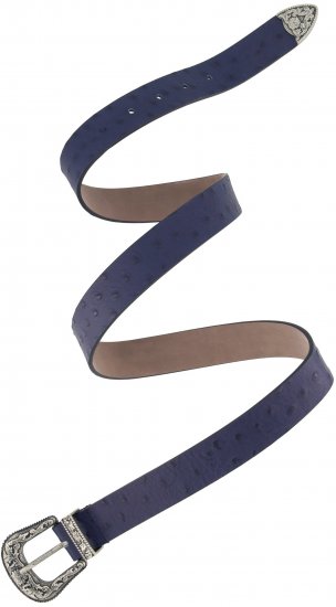 Ulla Popken Classic Belt Blue - Cintos de mulher - 