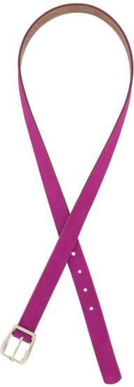 Ulla Popken Soft Suede Belt Purple - Cintos de mulher - 